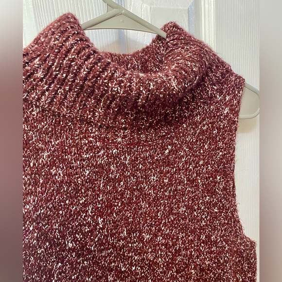 Anthropologie Midi Sleeveless Turtleneck Tunic,  Size Medium - Picture 3 of 5